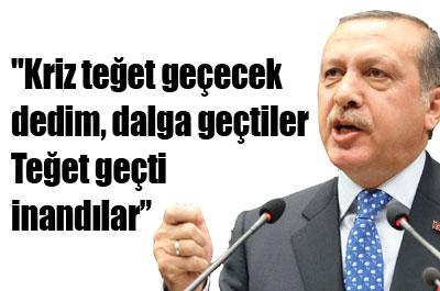 Erdoğan: Parmakla Gösterilen Bir Hale Geldik