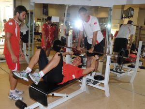 Samsunspor Salonda Çalıştı
