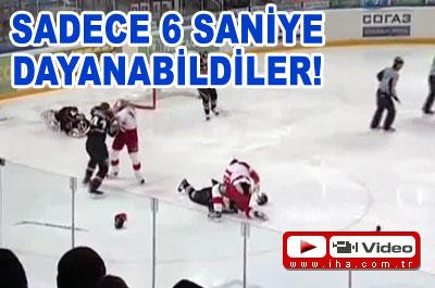 Sadece 6 Saniye Dayanabildiler!