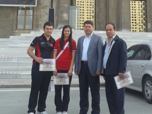 Milli Sporcudan Milletvekili Tunç’a Ziyaret
