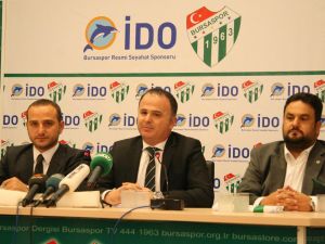 Bursaspor, İdo İle Sponsorluk Sözleşmesi İmzaladı
