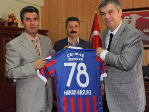Karabükspor’dan İl Emniyet Müdürü Ve Cumhuriyet Başsavcısı’na Ziyaret