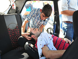 Kahramanmaraşta İki Otomobil Çarpıştı: 7 Yaralı