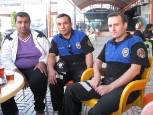 Milli Boksör Sinan Şamil San’a Polislerden Ziyaret