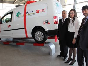 Ahlatçı Otomobil Doğalgaz İle Çalışan Volkswagen Caddyleri Tanıttı