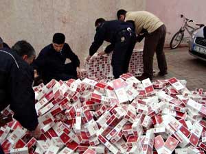 6 Bin 324 Paket Kaçak Sigara Ele Geçirildi