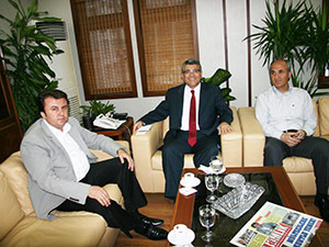 Erkoç Ve Okayden Emniyet Müdürüne Ziyaret