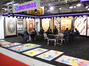 Domotex Russia Fuarında Merinos Damgası