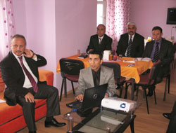 Öğretmenevi müdürleri Afşin İlçesinde toplandı