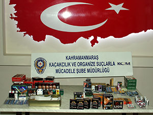 Asayiş Ekipleri Gümrük Kaçağı Ürünlerle Savaşıyor