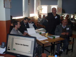 Öğretmenler, ölçme ve  değerlendirme seminerinde 