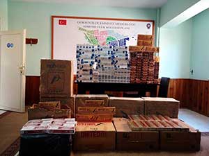 Göksun’da 5 Bin Paket Kaçak Sigara Ele Geçirildi