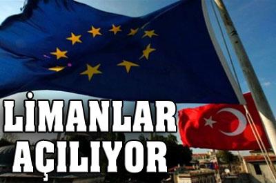 Limanlar açılıyor, müzakere engelleri kalkıyor
