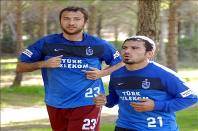 Trabzonspor efor testinden geçti