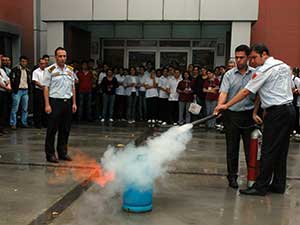 Hastanede Yangın Tedbiri