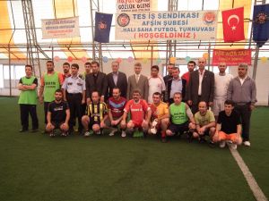 Tes- İş Sendikasının Futbol Turnuvası Başladı