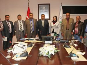 Orman Ve Su İşleri Bakanı Eroğlu, Iraklı Gazetecileri Kabul Etti