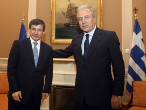 Davutoğlu: Onurlu Ve Çalışkan Yunan Halkı Ekonomik Depremin Üstesinden Gelecektir