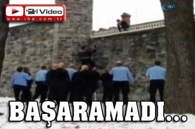 Başarısız firar girişimi görüntülendi