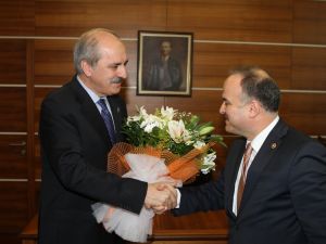 Numan Kurtulmuş Görevi Devraldı