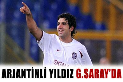 Arjantinli yıldız G.Sarayda