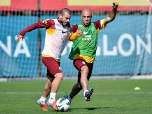 Galatasaray, Gençlerbirliği Maçı Hazırlıklarını Sürdürüyor