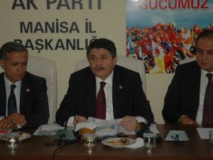 Ak Parti Mkyk Üyesi Manisa Milletvekili Tanrıverdi: