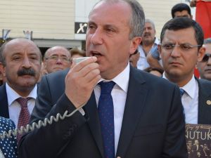 İnce, Başbakan Erdoğana Çattı