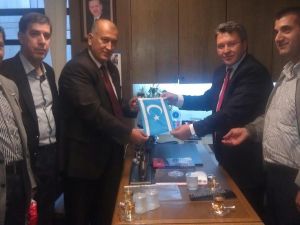 Ak Parti Gümüşhane Milletvekili Üstün’e Irak Türkmenlerinden Ziyaret