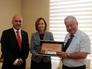 Lüksemburg Büyükelçisi Conzemius Akaydın’ı Ziyaret Etti