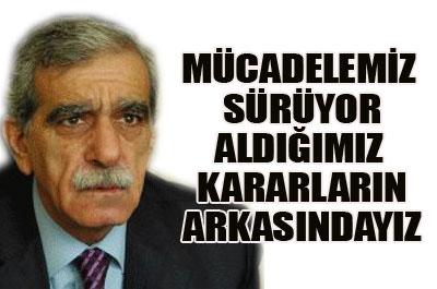 Ahmet Türk kararı değerlendirdi