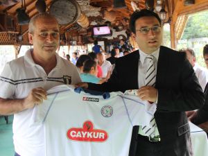 Çaykur Rizespordan Güneysu İlçesine Ziyaret