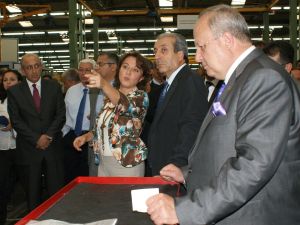 Erkunt Traktörün 50. Modelinin Hattan İndirilmesi Töreni