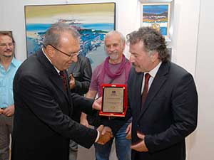 Ressam Karoğlu, Sanko Sanat Galerisi’nde Sergi Açtı