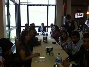 Öğrenciler Sıtkı Güvençi Ziyaret Ettiler