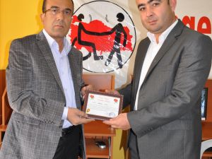 Organlarını Bağışlayan Engellilere Teşekkür Belgesi