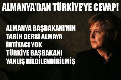 Almanyadan Türkiyeye Cevap