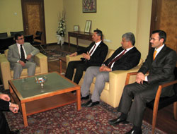 Tahsin Nas’tan Rektör Karaaslan’a Ziyaret