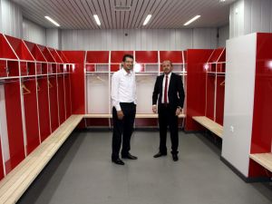Samsunspor’dan Teşekkür Plaketi