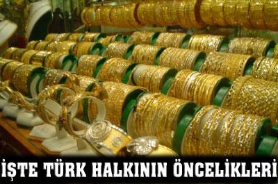 İşte Türk Halkının Öncelikleri