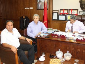 Mustafa Ceviz Ve Ekibi Plaketle Uğurlandı