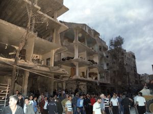 Şamda Bomba Yüklü Araçla Düzenlenen Saldırı