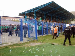 Bozüyükspor - Sakaryaspor Maçında Olaylar Çıktı