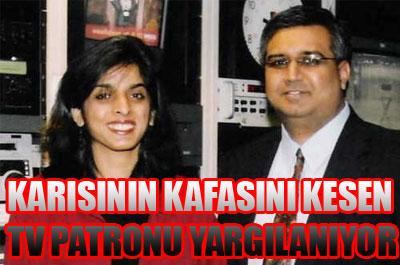 Karısının Kafasını Kesen TV Patronu Yargılanıyor