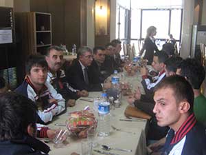 Güvenç, Kahramanmaraş Judo Takımını Misafir Etti