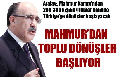 Mahmurdan toplu dönüş başlıyor