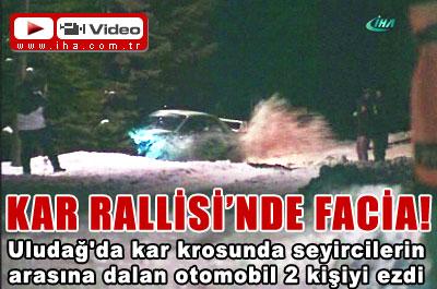 Kar Rallisinde Facia!