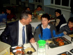 İl Millî Eğitim Müdürü Tahsin Nas’ın Pansiyon gezilerini sürdürüyor