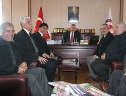 Muhtarların Sıtkı  Güvenç’e desteği