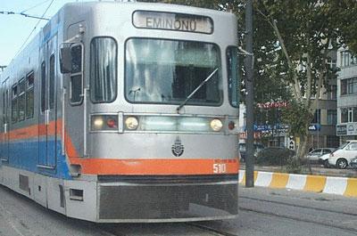 Tramvay Sepete Girdi